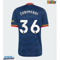 Arsenal Martin Zubimendi #36 Bortedrakt 2026-27 Kortermet